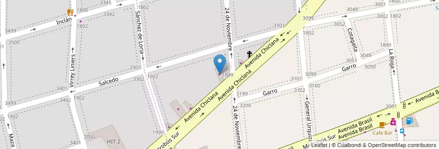 Mapa de ubicacion de Mann Filter, Parque Patricios en Argentinien, Ciudad Autónoma De Buenos Aires, Comuna 4, Buenos Aires.