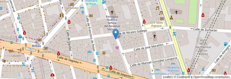 Mapa de ubicacion de MANUEL SILVELA, CALLE, DE,9 en Spain, Community Of Madrid, Community Of Madrid, Área Metropolitana De Madrid Y Corredor Del Henares, Madrid.