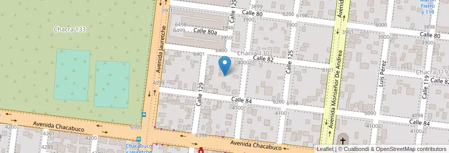 Mapa de ubicacion de Manzana 10 en 아르헨티나, Misiones, Departamento Capital, Municipio De Posadas, Posadas.