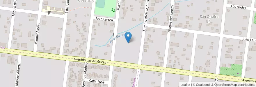 Mapa de ubicacion de Manzana 140 en Argentinië, Misiones, Departamento Capital, Municipio De Posadas, Posadas.