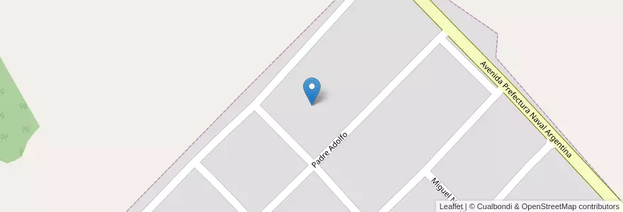 Mapa de ubicacion de Manzana 15 en 阿根廷, Misiones, Departamento San Ignacio, Municipio De Corpus Christi, Corpus Christi.