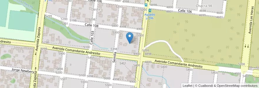 Mapa de ubicacion de Manzana 16 en Argentinië, Misiones, Departamento Capital, Municipio De Posadas, Posadas.