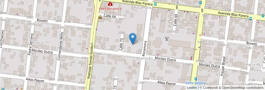 Mapa de ubicacion de Manzana 18 en Argentina, Misiones, Departamento Capital, Municipio De Posadas, Posadas.