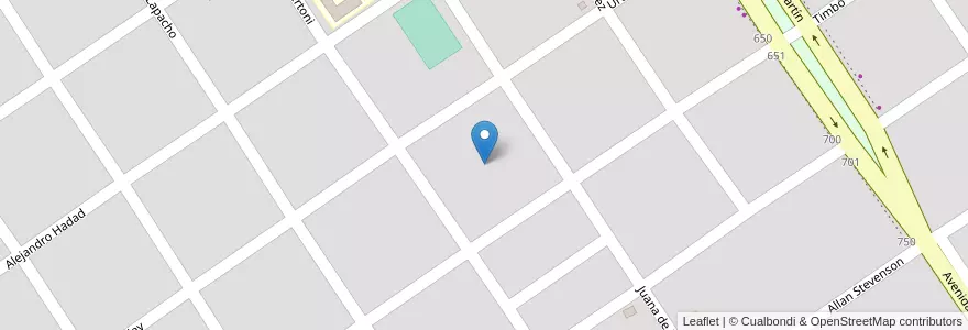 Mapa de ubicacion de Manzana 199 en Arjantin, Misiones, Departamento Candelaria, Municipio De Santa Ana, Santa Ana.