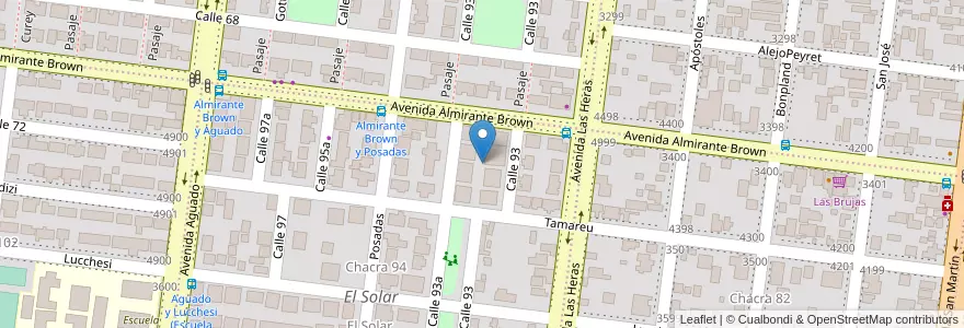 Mapa de ubicacion de Manzana 20 en Argentinien, Misiones, Departamento Capital, Municipio De Posadas, Posadas.