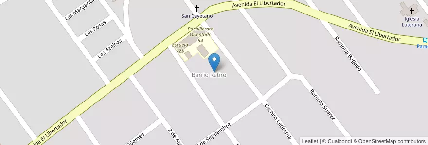 Mapa de ubicacion de Manzana 20 en Аргентина, Misiones, Departamento Montecarlo, Municipio De Montecarlo, Montecarlo.