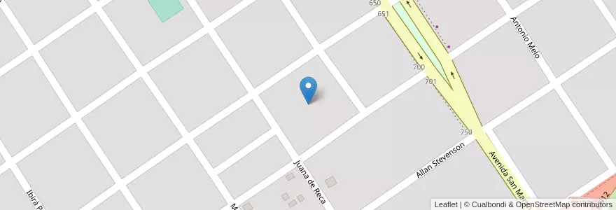 Mapa de ubicacion de Manzana 216 en アルゼンチン, ミシオネス州, Departamento Candelaria, Municipio De Santa Ana, Santa Ana.