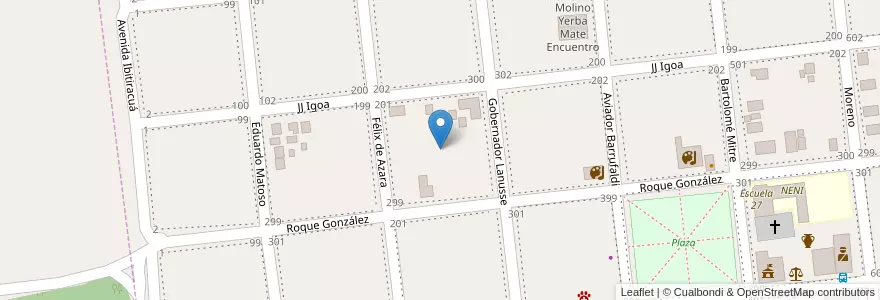 Mapa de ubicacion de Manzana 23 en 阿根廷, Misiones, Departamento Concepción, Municipio De Concepción De La Sierra, Concepción De La Sierra.