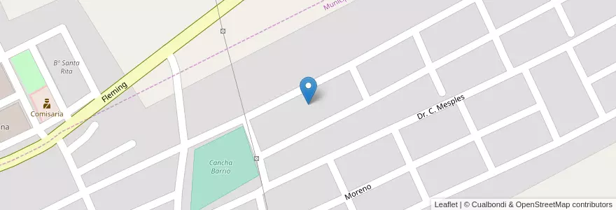 Mapa de ubicacion de Manzana 24 B en Argentina, Salta, General Güemes, Municipio De General Güemes.