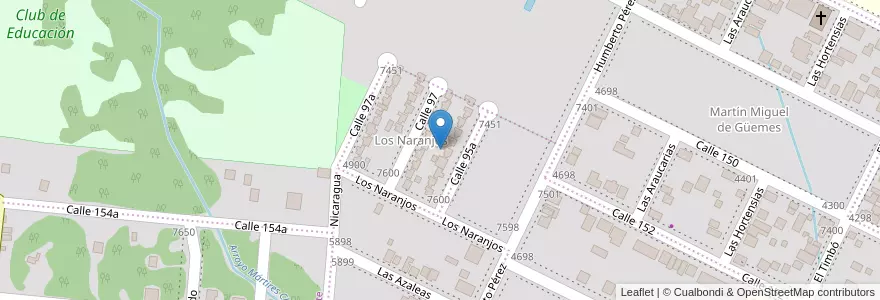 Mapa de ubicacion de Manzana 240 en Argentina, Misiones, Departamento Capital, Municipio De Posadas, Posadas.