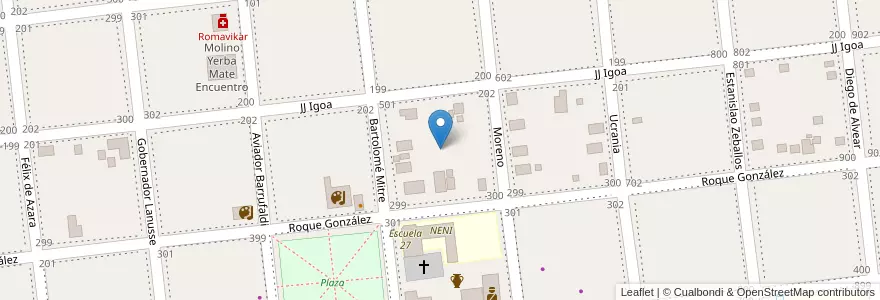 Mapa de ubicacion de Manzana 26 en 阿根廷, Misiones, Departamento Concepción, Municipio De Concepción De La Sierra, Concepción De La Sierra.