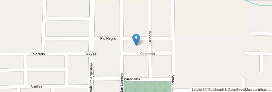 Mapa de ubicacion de Manzana 271 en Arjantin, Misiones, Departamento San Ignacio, Municipio De Jardín América.