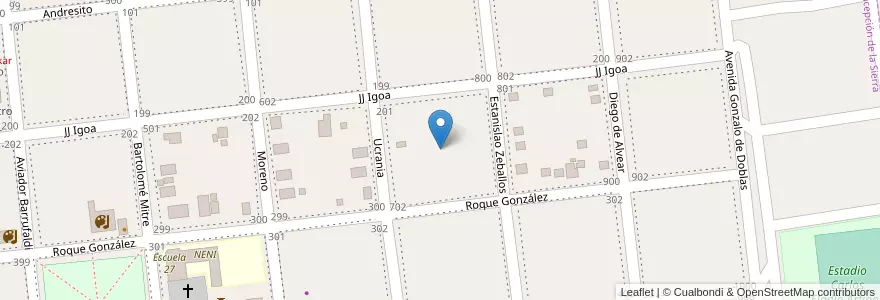Mapa de ubicacion de Manzana 28 en 阿根廷, Misiones, Departamento Concepción, Municipio De Concepción De La Sierra, Concepción De La Sierra.