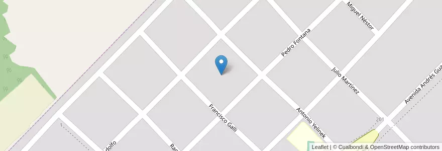 Mapa de ubicacion de Manzana 29 en アルゼンチン, ミシオネス州, Departamento San Ignacio, Municipio De Corpus Christi, Corpus Christi.
