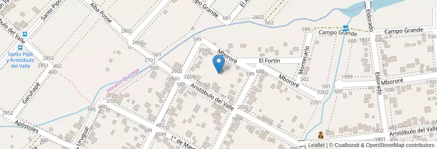 Mapa de ubicacion de Manzana 29 en アルゼンチン, ミシオネス州, Departamento Capital, Municipio De Garupá.