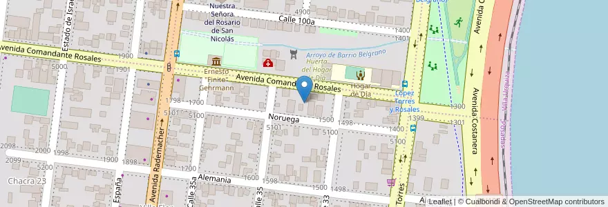 Mapa de ubicacion de Manzana 3 en 아르헨티나, Misiones, Departamento Capital, Municipio De Posadas.
