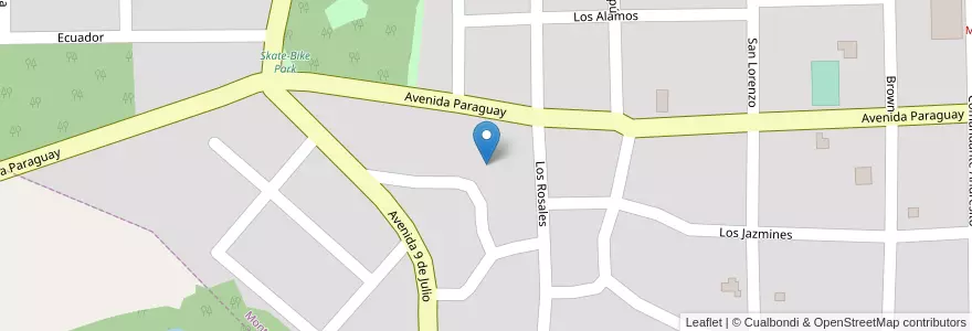Mapa de ubicacion de Manzana 31 en 阿根廷, Misiones, Departamento Montecarlo, Municipio De Montecarlo, Montecarlo.
