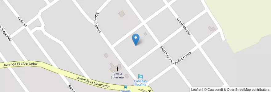 Mapa de ubicacion de Manzana 35 en Arjantin, Misiones, Departamento Montecarlo, Municipio De Montecarlo, Montecarlo.