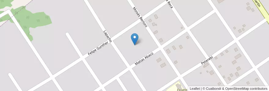 Mapa de ubicacion de Manzana 37 en Argentine, Misiones, Departamento Candelaria, Municipio De Santa Ana, Santa Ana.