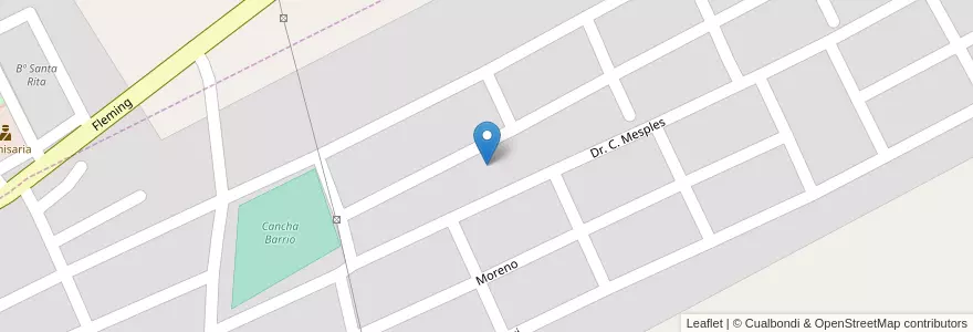 Mapa de ubicacion de Manzana 37 A en آرژانتین, Salta, General Güemes, Municipio De General Güemes.