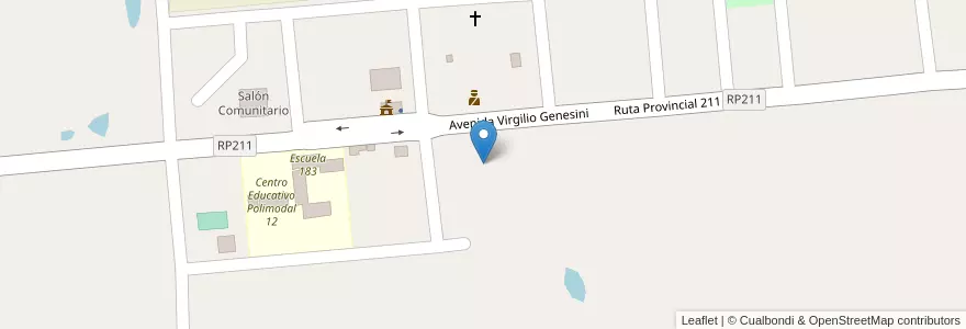 Mapa de ubicacion de Manzana 4 en آرژانتین, Misiones, Departamento Leandro N. Alem, Municipio De Dos Arroyos.