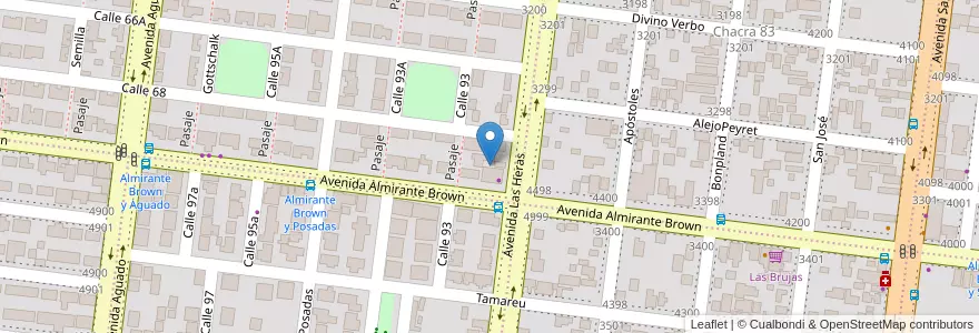 Mapa de ubicacion de Manzana 41 en Arjantin, Misiones, Departamento Capital, Municipio De Posadas, Posadas.