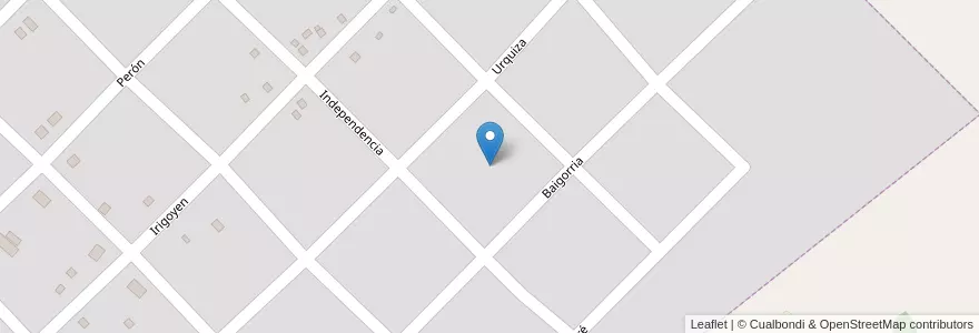 Mapa de ubicacion de Manzana 45 en アルゼンチン, ミシオネス州, Departamento Apóstoles, Municipio De Azara, Azara.