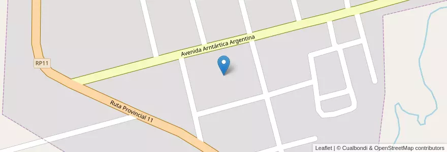 Mapa de ubicacion de Manzana 45 en アルゼンチン, ミシオネス州, Departamento Libertador General San Martín, Municipio De El Alcázar, El Alcázar.