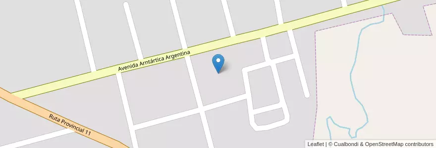 Mapa de ubicacion de Manzana 46 en アルゼンチン, ミシオネス州, Departamento Libertador General San Martín, Municipio De El Alcázar, El Alcázar.
