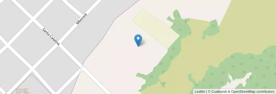 Mapa de ubicacion de Manzana 48 en Argentinië, Misiones, Departamento Apóstoles, Municipio De Azara.