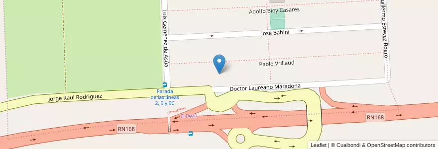 Mapa de ubicacion de Manzana 5 en Argentinien, Santa Fe, Departamento La Capital, Santa Fe Capital.