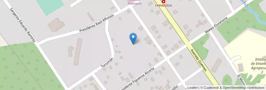 Mapa de ubicacion de Manzana 56 en 阿根廷, Misiones, Departamento San Pedro, Municipio De San Pedro, San Pedro.