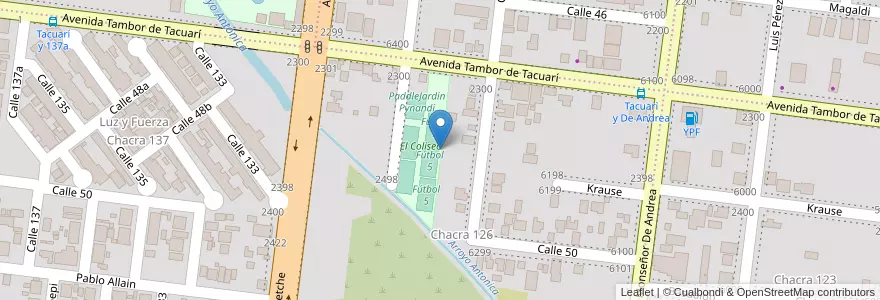 Mapa de ubicacion de Manzana 6 en 阿根廷, Misiones, Departamento Capital, Municipio De Posadas, Posadas.