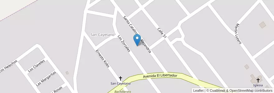 Mapa de ubicacion de Manzana 61 en アルゼンチン, ミシオネス州, Departamento Montecarlo, Municipio De Montecarlo.