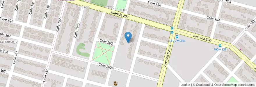 Mapa de ubicacion de Manzana 64 en الأرجنتين, Misiones, Departamento Capital, Municipio De Posadas, Posadas.