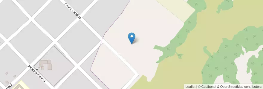 Mapa de ubicacion de Manzana 64 en アルゼンチン, ミシオネス州, Departamento Apóstoles, Municipio De Azara.
