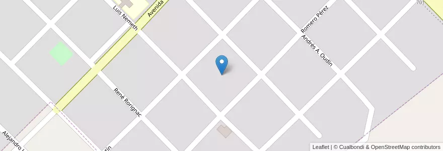 Mapa de ubicacion de Manzana 84 en アルゼンチン, ミシオネス州, Departamento San Ignacio, Municipio De Corpus Christi, Corpus Christi.