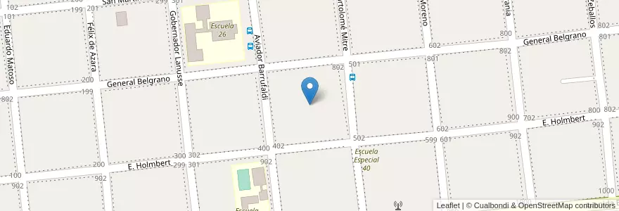 Mapa de ubicacion de Manzana 85 en Arjantin, Misiones, Departamento Concepción, Municipio De Concepción De La Sierra, Concepción De La Sierra.
