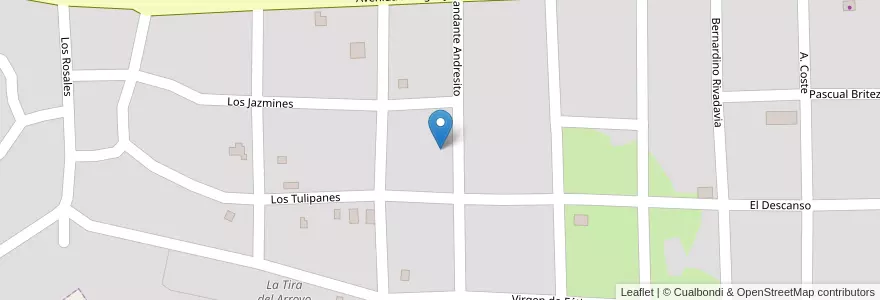Mapa de ubicacion de Manzana 86 en 阿根廷, Misiones, Departamento Montecarlo, Municipio De Montecarlo, Montecarlo.