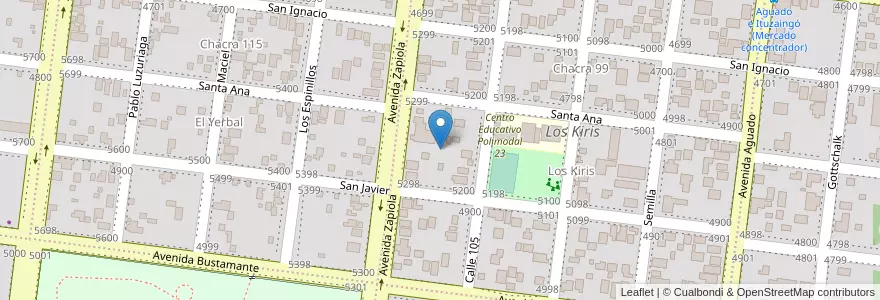 Mapa de ubicacion de Manzana 9 en Argentina, Misiones, Departamento Capital, Municipio De Posadas, Posadas.