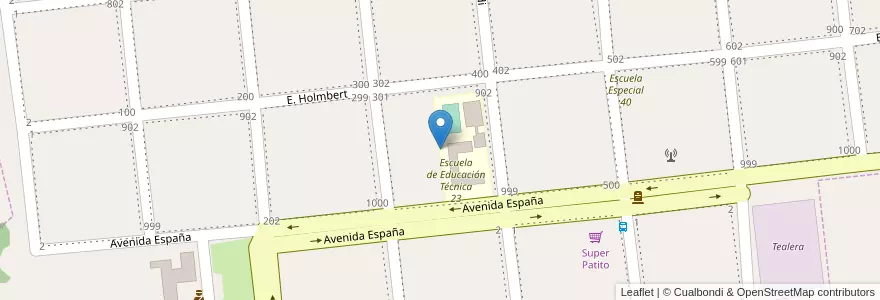 Mapa de ubicacion de Manzana 94 en Arjantin, Misiones, Departamento Concepción, Municipio De Concepción De La Sierra, Concepción De La Sierra.