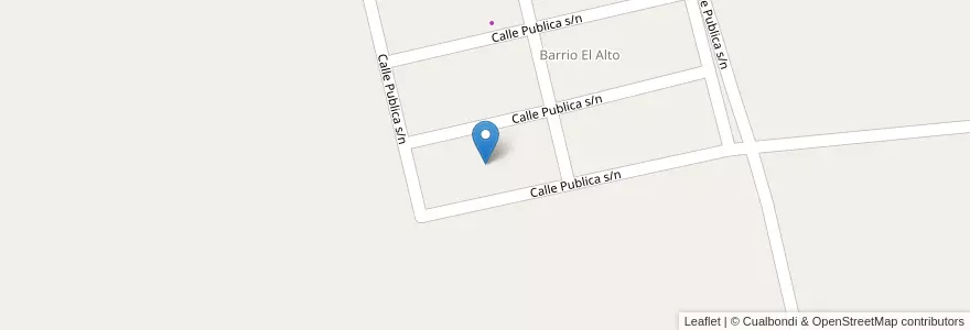 Mapa de ubicacion de Manzana D en Argentina, La Rioja, Departamento Rosario Vera Peñaloza, Chepes.