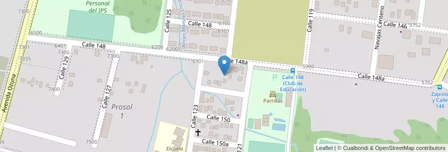 Mapa de ubicacion de Manzana G en الأرجنتين, Misiones, Departamento Capital, Municipio De Posadas, Posadas.