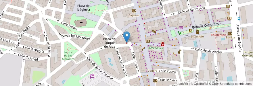 Mapa de ubicacion de Mapfre en Spagna, Comunidad De Madrid, Comunidad De Madrid, Área Metropolitana De Madrid Y Corredor Del Henares, Majadahonda.