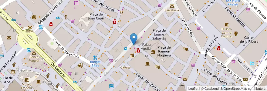 Mapa de ubicacion de Marc Xalabarder i Torrents en Espagne, Catalogne, Barcelone, Barcelonais, Barcelone.