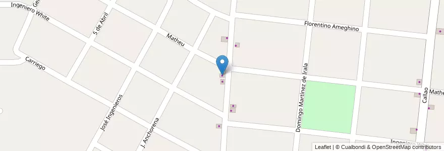 Mapa de ubicacion de Marce y Toné en Argentinië, Buenos Aires, Partido De Tigre, Rincón De Milberg.