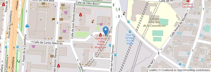 Mapa de ubicacion de Marcial en Spagna, Comunidad De Madrid, Comunidad De Madrid, Área Metropolitana De Madrid Y Corredor Del Henares, Madrid.