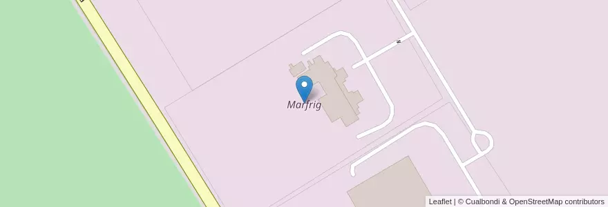 Mapa de ubicacion de Marfrig en Arjantin, Buenos Aires, Partido Del Pilar, Fátima.