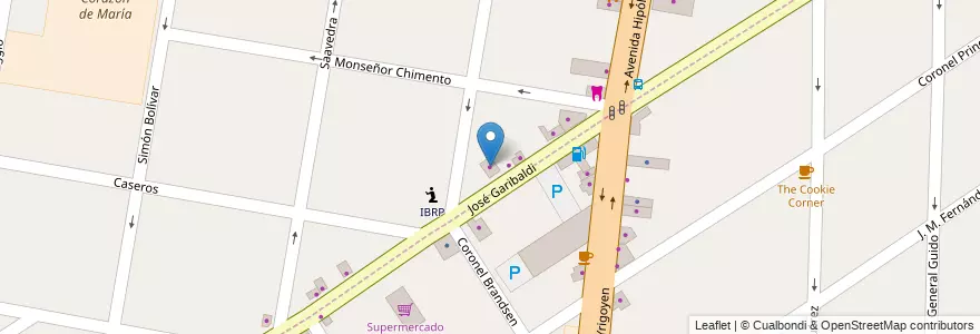 Mapa de ubicacion de Mariotto en Argentina, Buenos Aires, Partido De Lomas De Zamora.