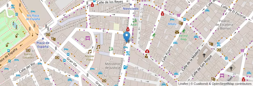 Mapa de ubicacion de Market Café en Sepanyol, Comunidad De Madrid, Comunidad De Madrid, Área Metropolitana De Madrid Y Corredor Del Henares, Madrid.